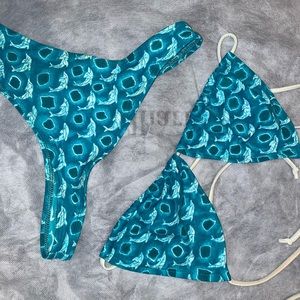 90s vintage thong bikini